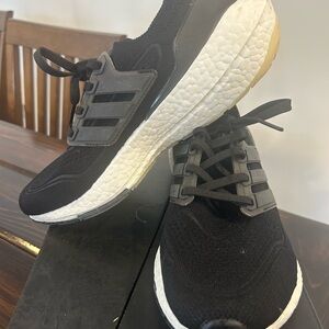 Adidas Women’s Black Ultraboost 21 Athletic Shoes